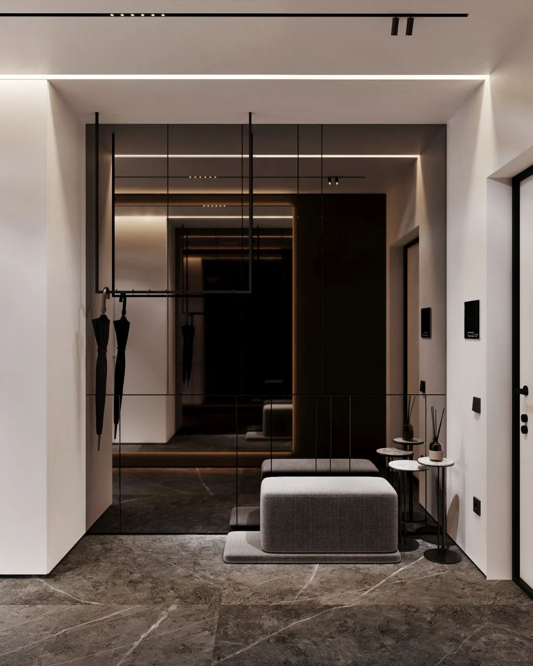 127㎡顶层复式简约干练公寓设计丨KYDE.architects-56