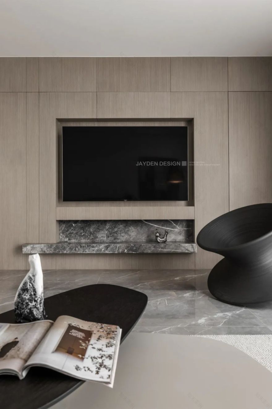 简狄实景案例|《光影之境》|双客厅+三面落地窗,凌空而居,不亦乐乎。-38