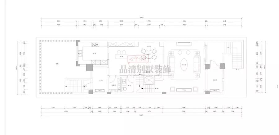 阿维侬庄园混搭风格，打造 450㎡美式新中式家居-16