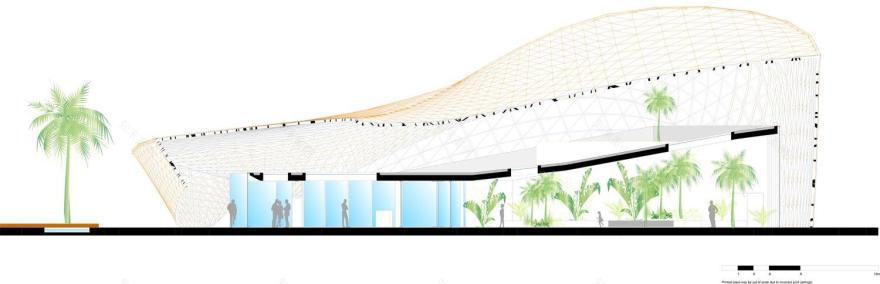 参数化设计蝴蝶展亭丨3deluxe-26