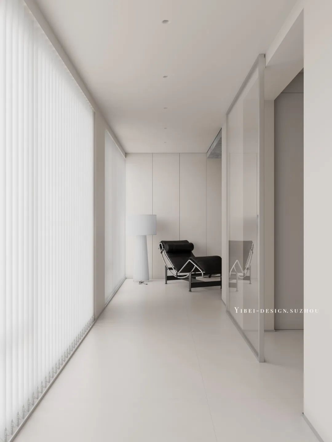 极简白极致美家装设计丨中国苏州丨YIBEI DESIGN-24