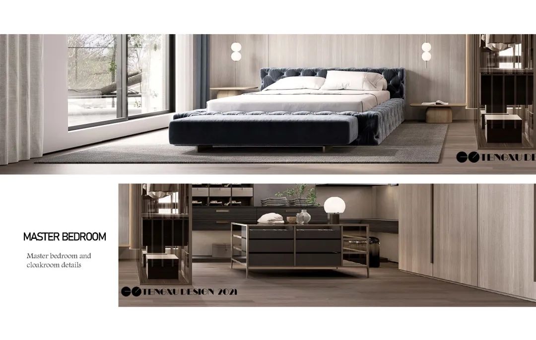 上海 460㎡现代简约别墅丨中国上海丨设计师腾旭-38