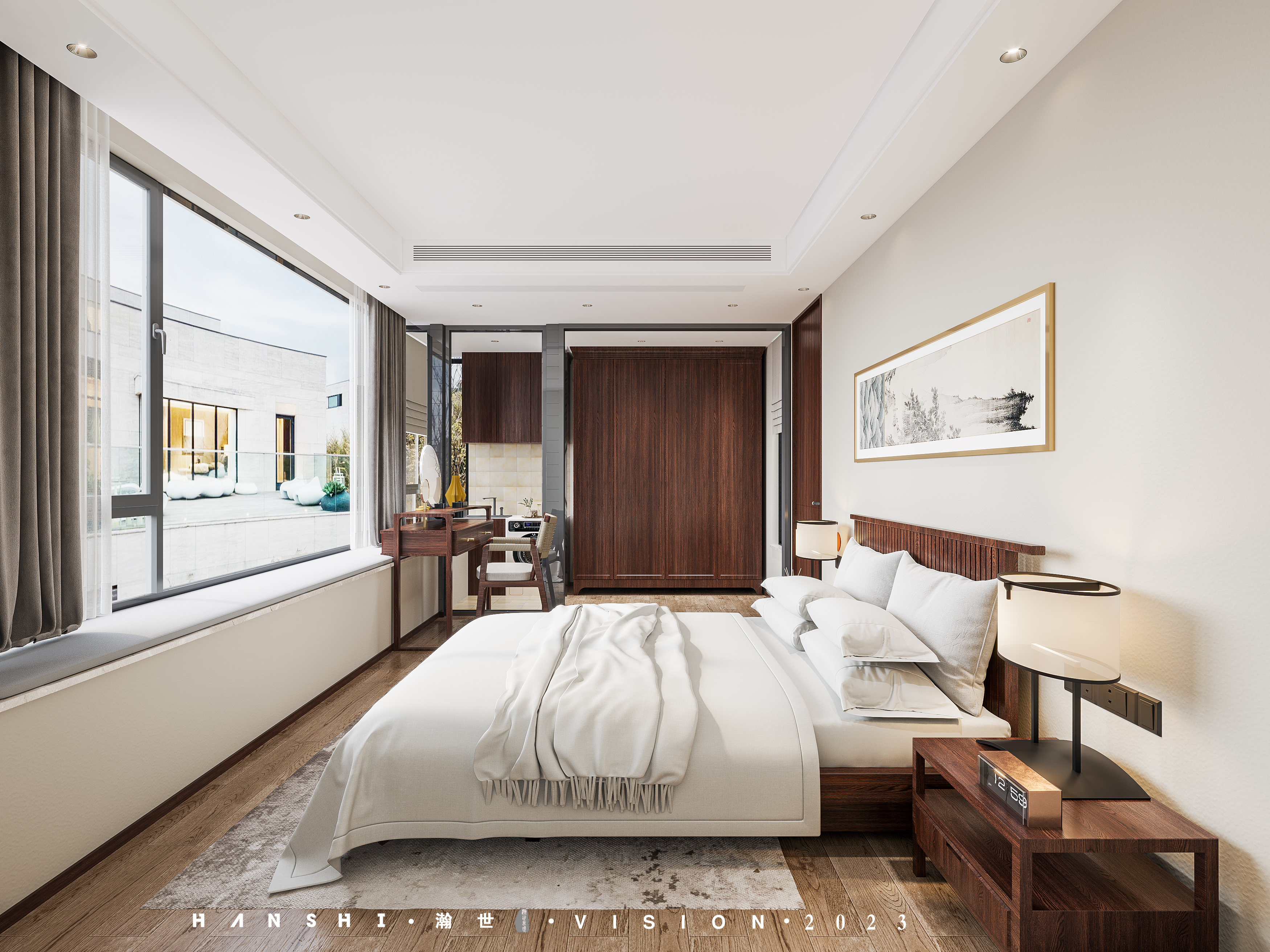 现代轻奢别墅-瀚世表现-8