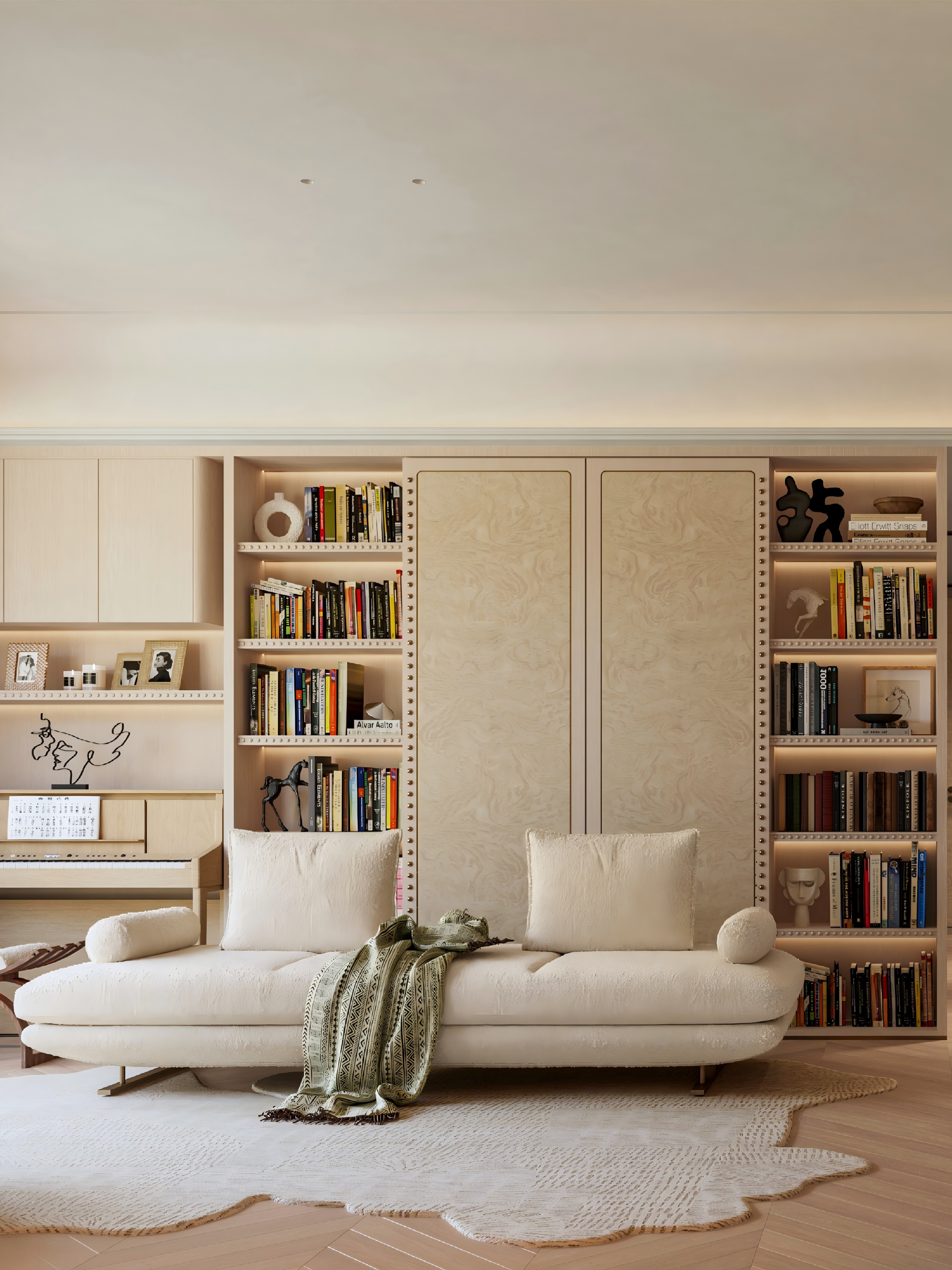 西湾台一号住宅装修项目丨中国香港丨鸿艺源设计-0