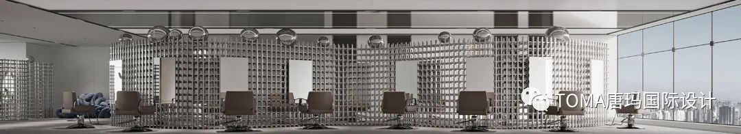 极简炫酷美发沙龙,融入哲学空间美学-15