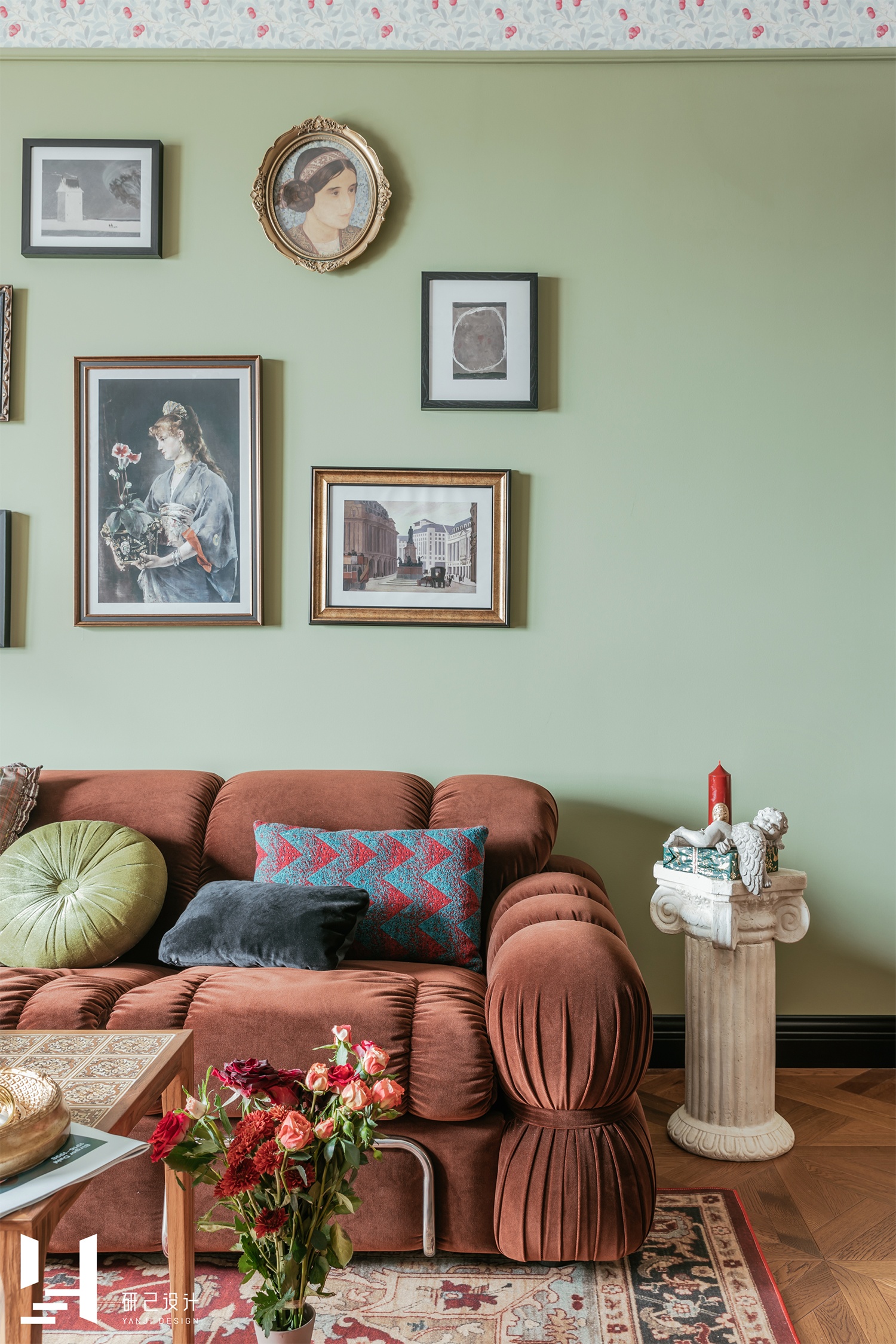 芜绿复古宅设计丨中国芜湖丨研己设计-14