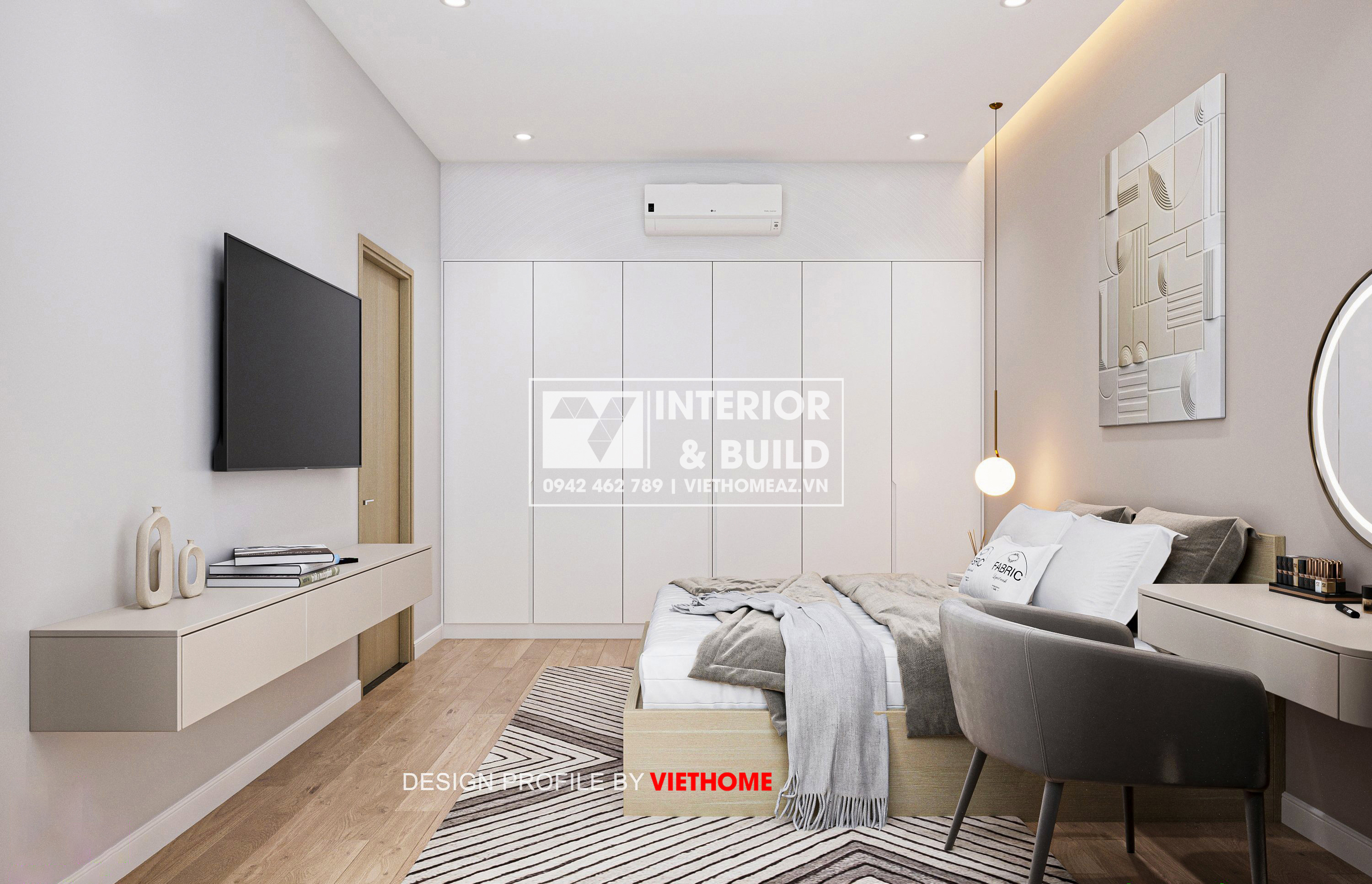 富安省城市房屋设计丨Kiến Trúc – Nội Thất VietHome-17