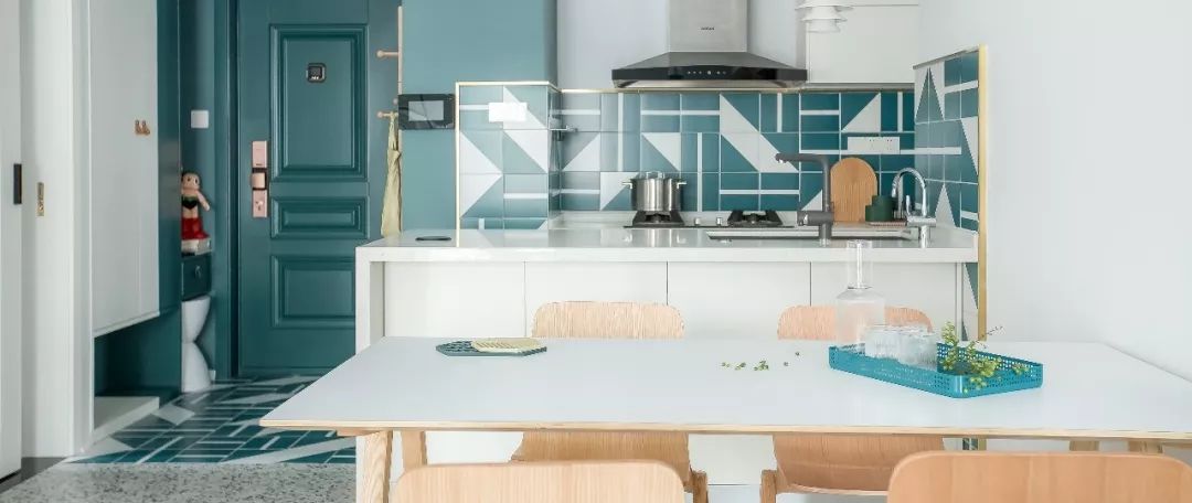 成都绿色摩登宅，三居改两居释放空间-0