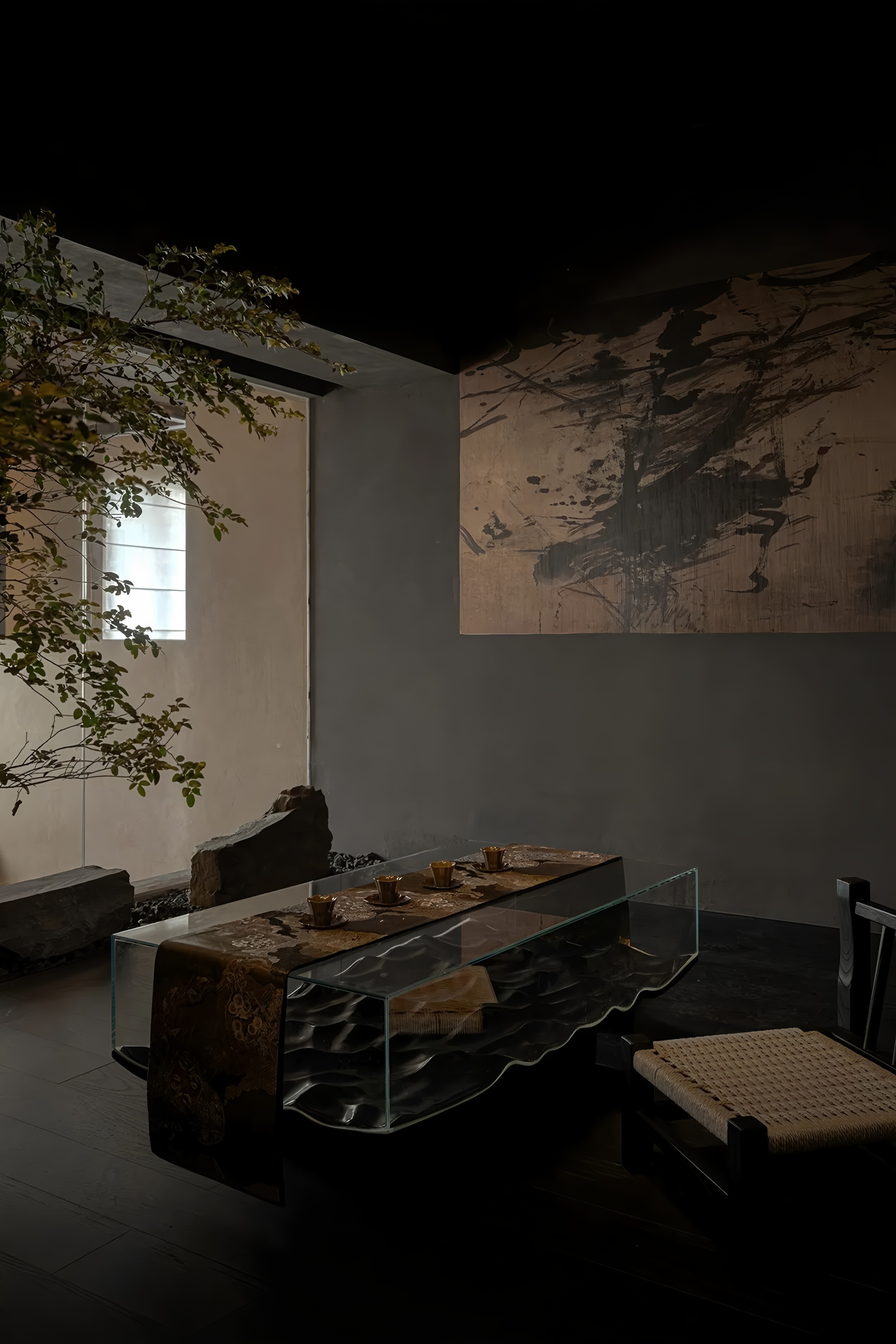 湖南邵阳180㎡同心茶室丨中国邵阳丨宅南设计事务所-56