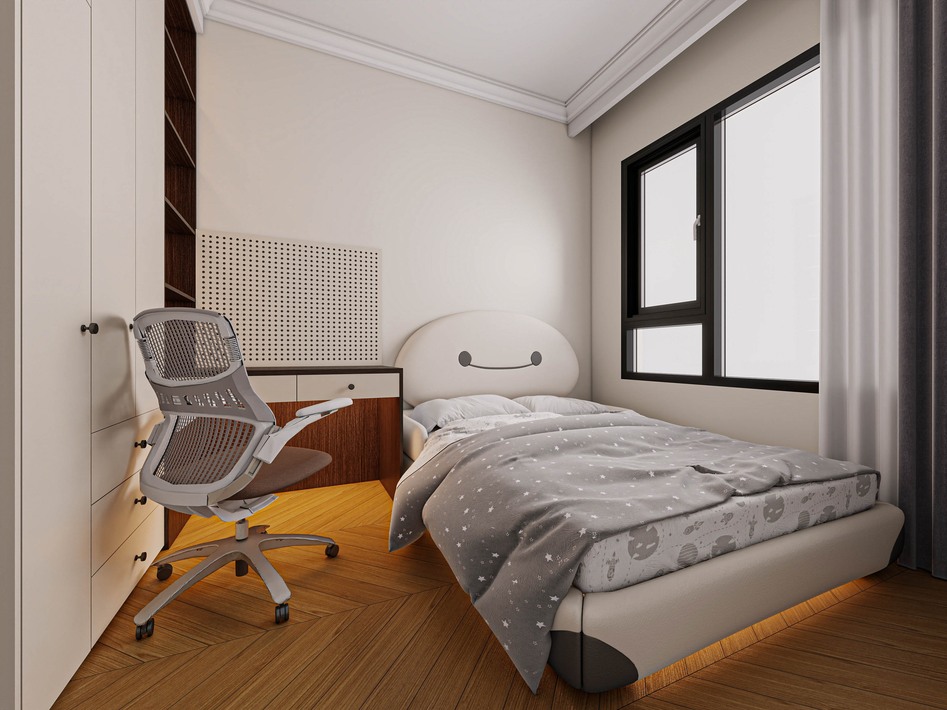 四川成都大邑滨江新城（138平方复古法式四居室）-35