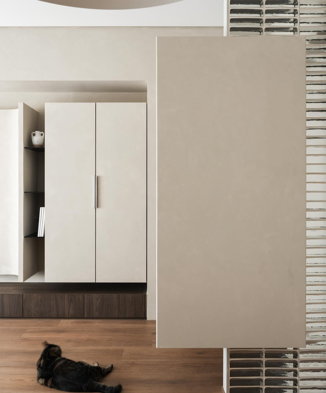 客厅书房一体LDK设计·打造干净极简小家-1