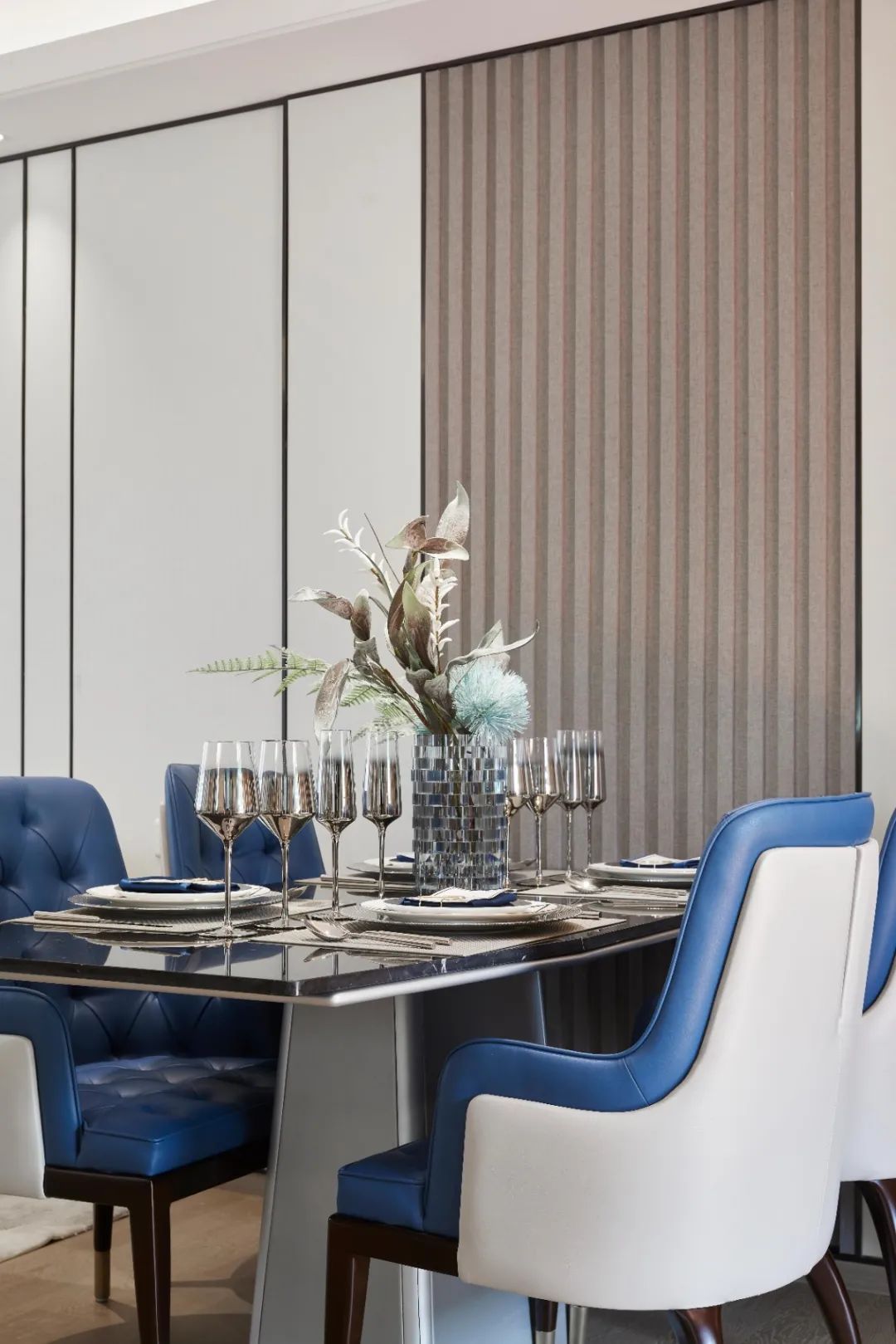 无锡栖霞建设天樾府样板房 | 纽约大都会风格融入生活空间-66