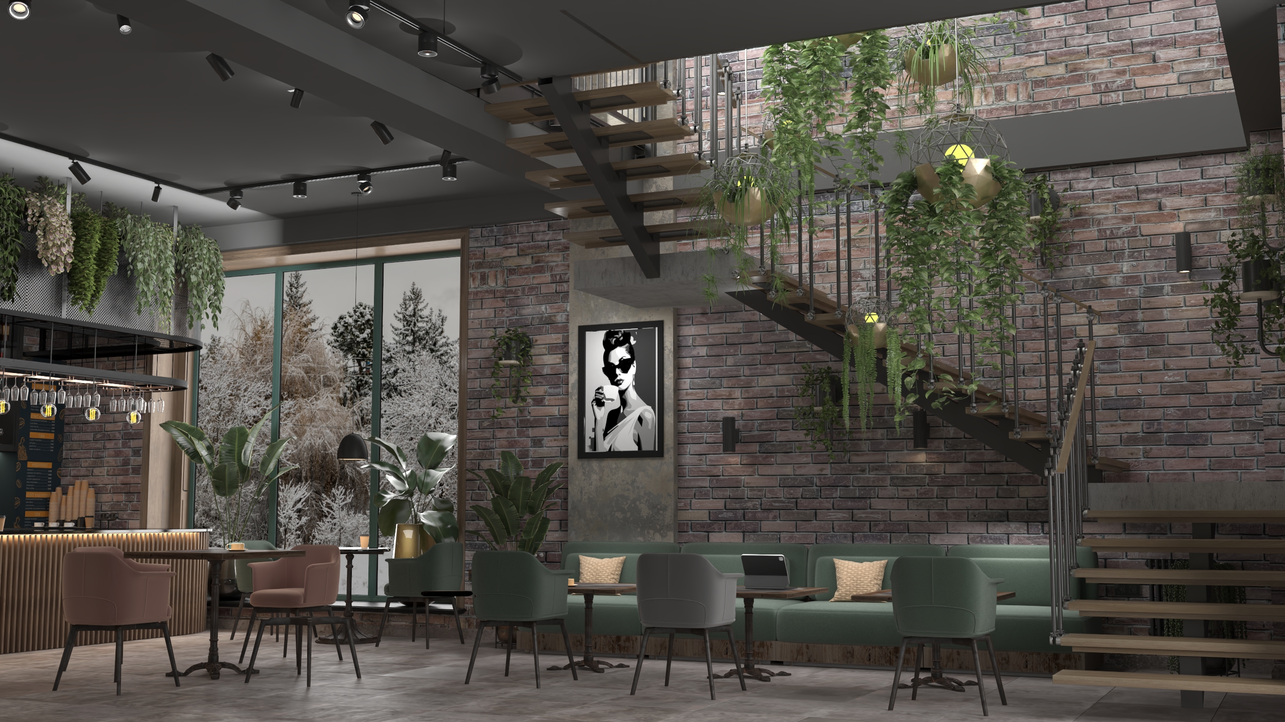 Cafe - Loft Design-5