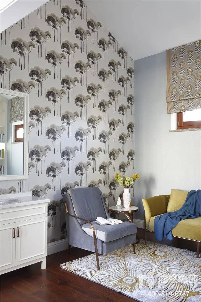 不输「李子柒的后院」！540㎡美式轻奢别墅设计，休闲舒适-55