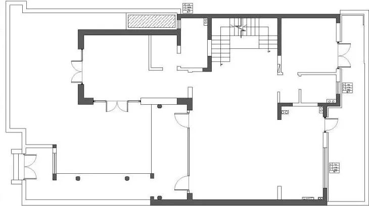 融创揽月府·赵志远设计·现代侘寂风格·380㎡合院丨青马别墅空间设计-35