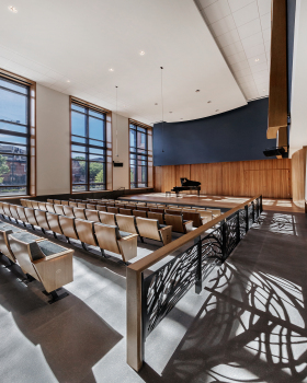 DePaul 大学音乐厅——室内设计的新地标