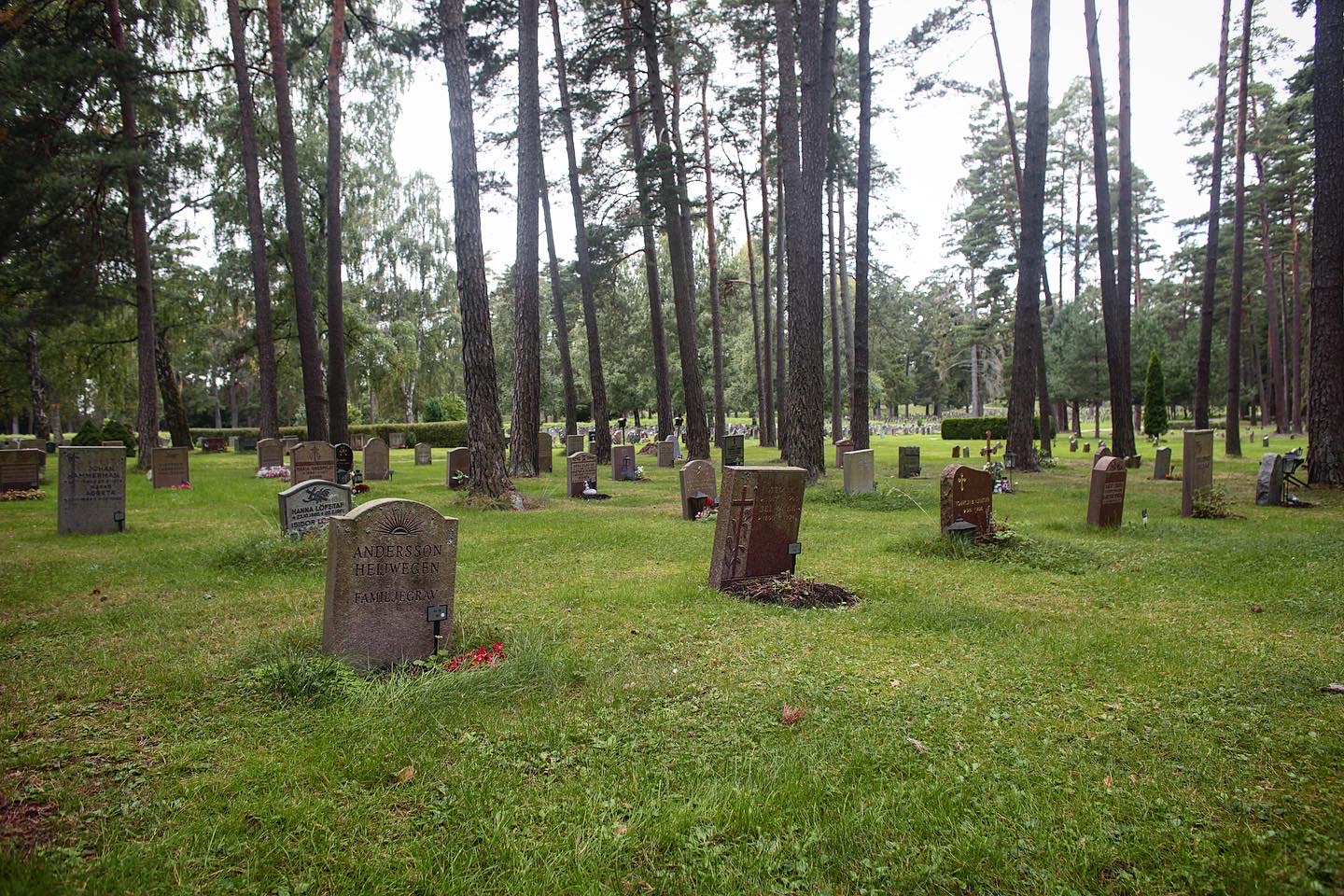 斯库格尔斯基尔科加登（森之墓地）丨瑞典斯德哥尔摩丨贡纳尔·阿斯普伦德,西古尔德·莱韦伦茨-13