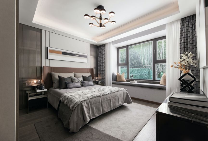 金地·悦城大境样板间 | 现代风格,艺术与生活的完美结合-26