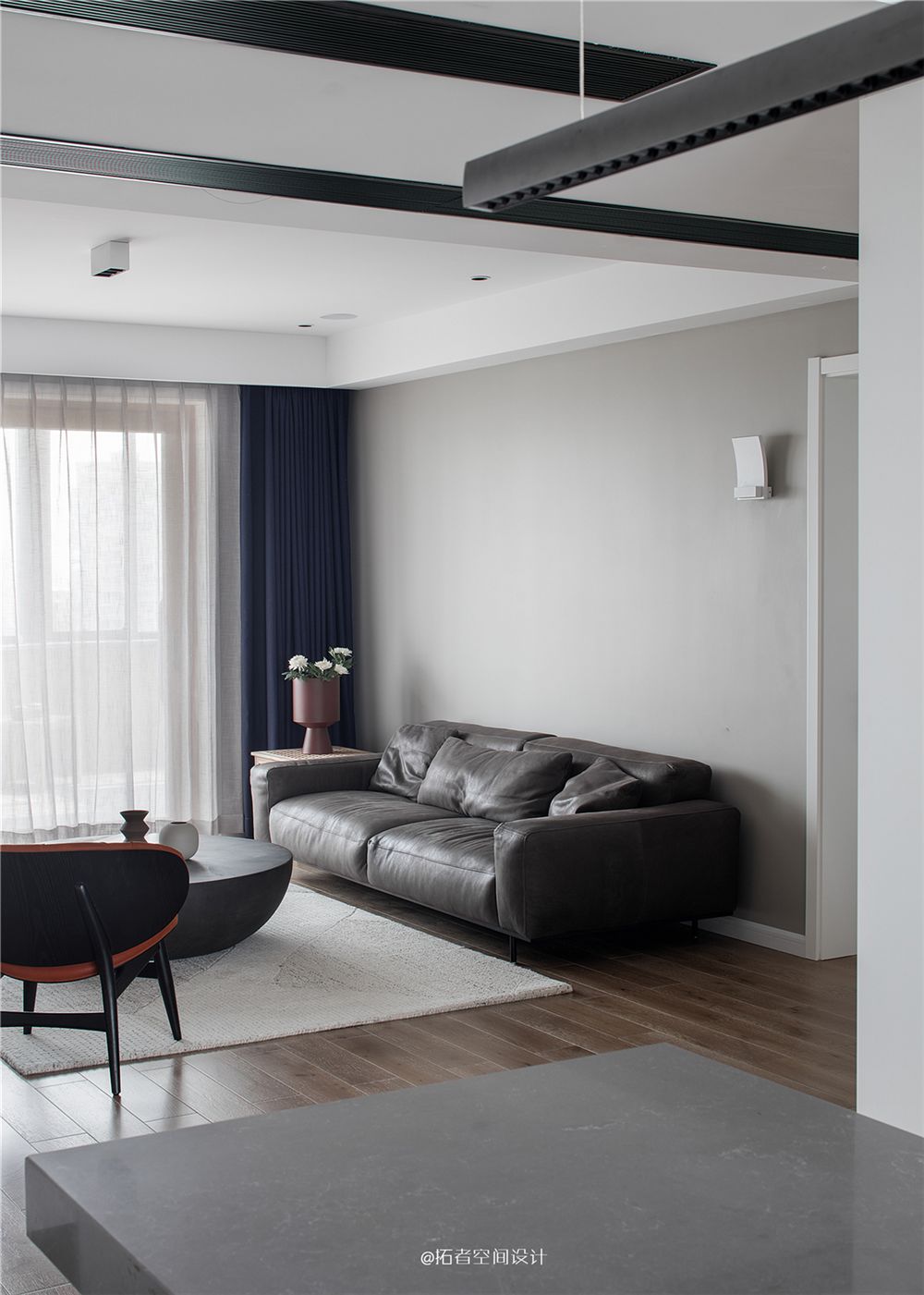 绍兴白鹭金滩现代简约住宅设计-15