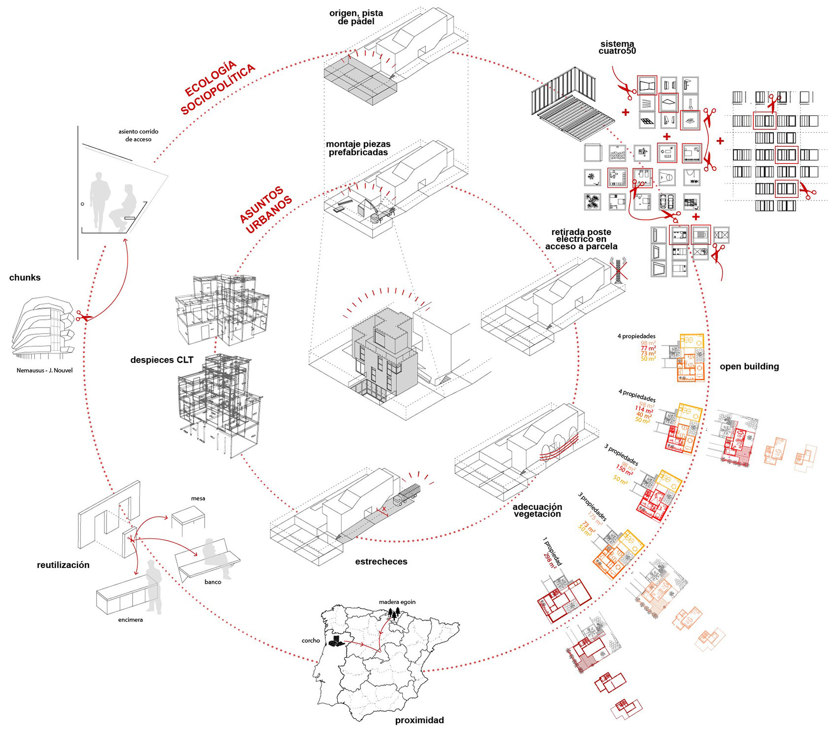 板网球场住宅丨西班牙马德里丨Nuñez Ribot Arquitectos-21