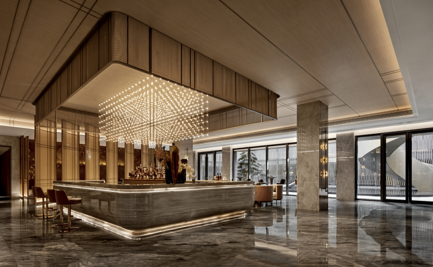 方远合璟府公区设计丨中国台州丨浙江戴瑞软装设计-1