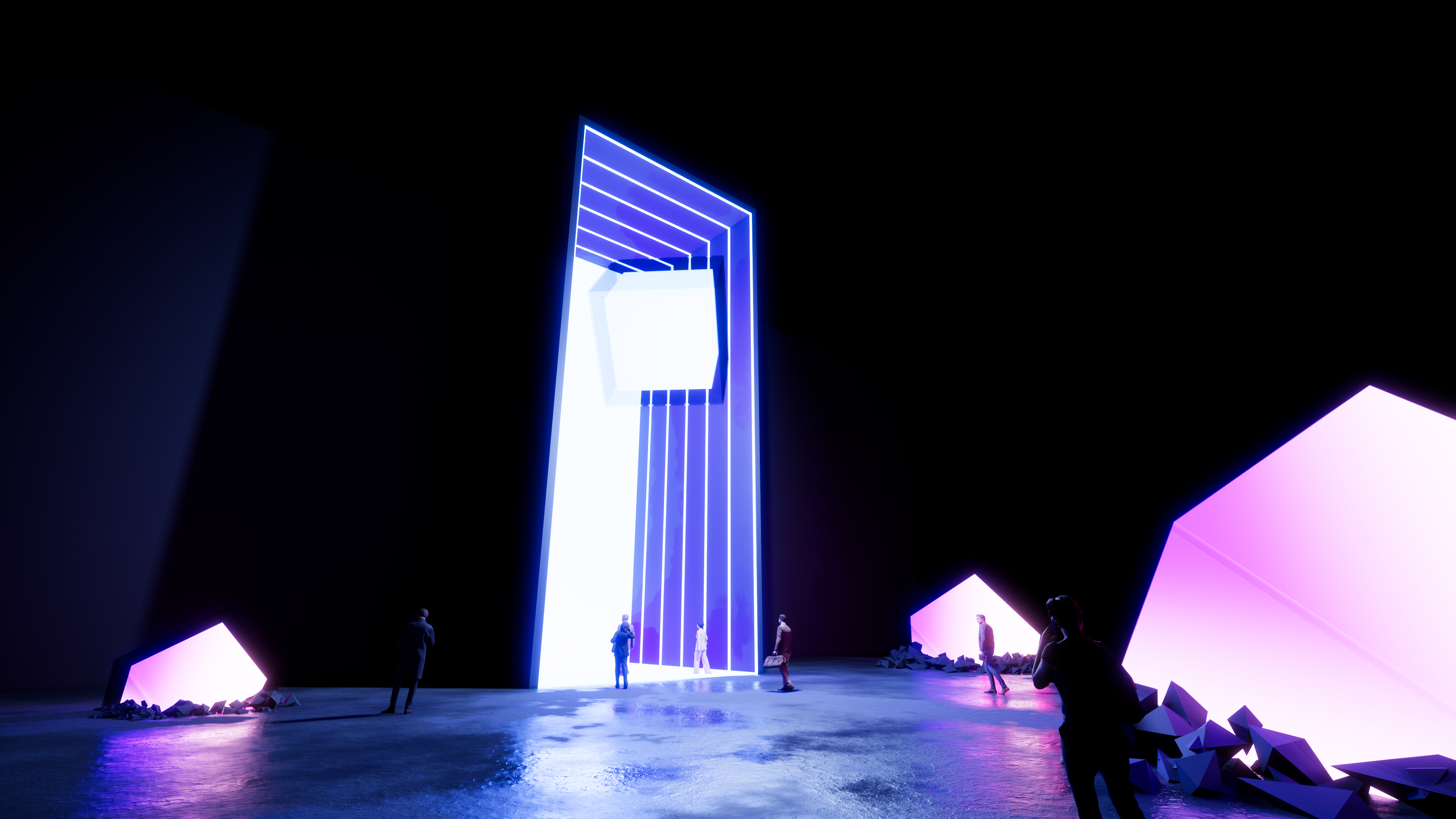 花椒2022 花房之夜年度盛典舞台设计-54