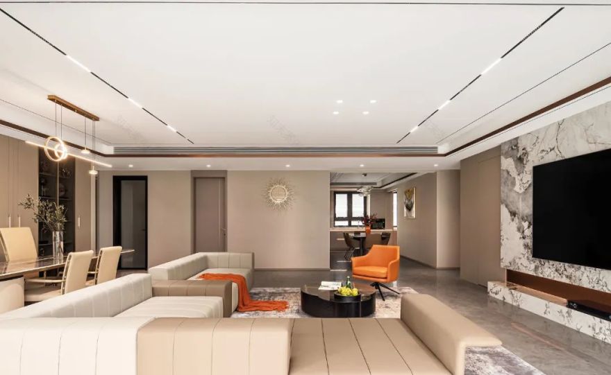 金泰锦府 216㎡现代轻奢大平层丨北京筑思装饰北京路店-20