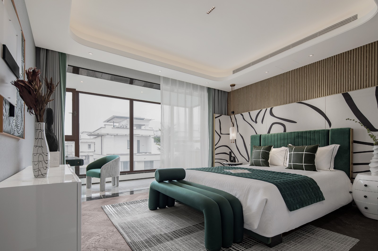 青岛越秀铂悦府样板间丨中国青岛丨上海岳蒙设计有限公司-30