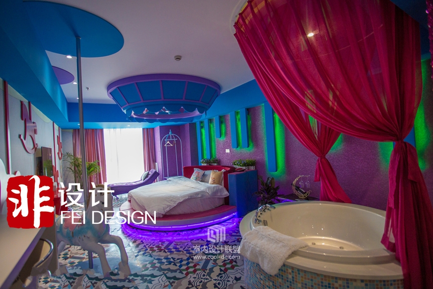 情侣酒店设计实景图-1
