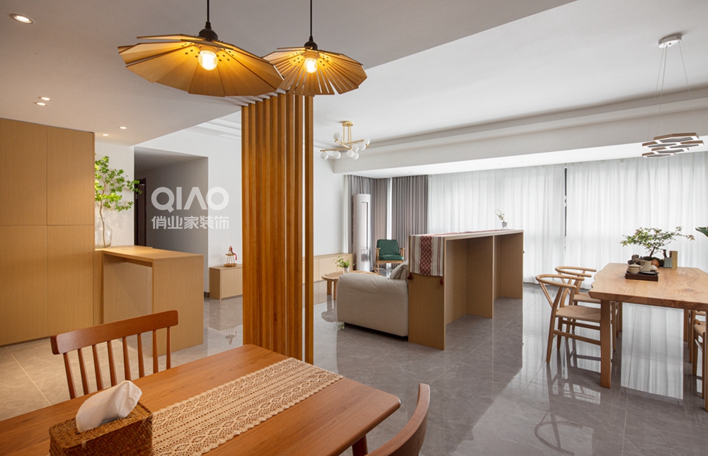 宏声公寓现代原木风装修案例丨中国重庆丨重庆俏业家装饰-34