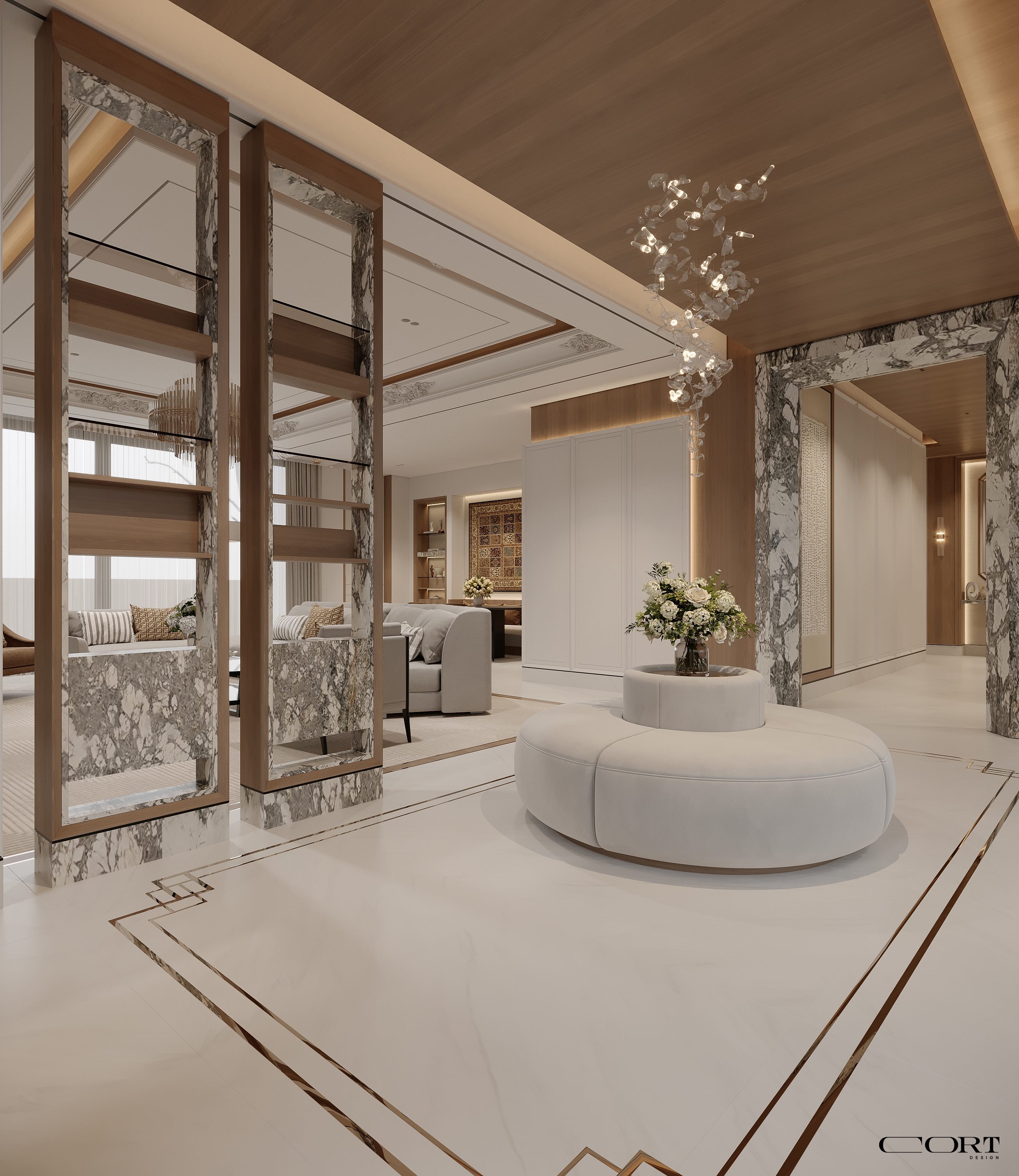 NEO CLASSIC VILLA（新古典别墅）丨沙特阿拉伯利雅得丨CORT Design-7