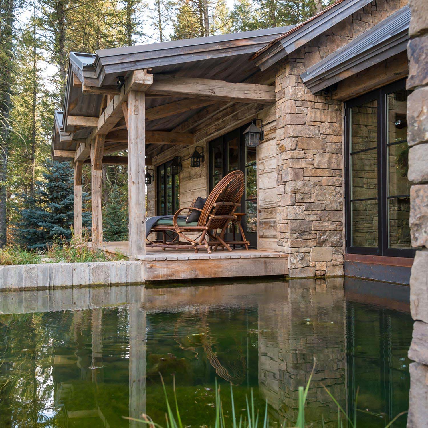 Fishcreek Woods 山庄宾馆丨美国怀俄明丨JLF + Associates-8