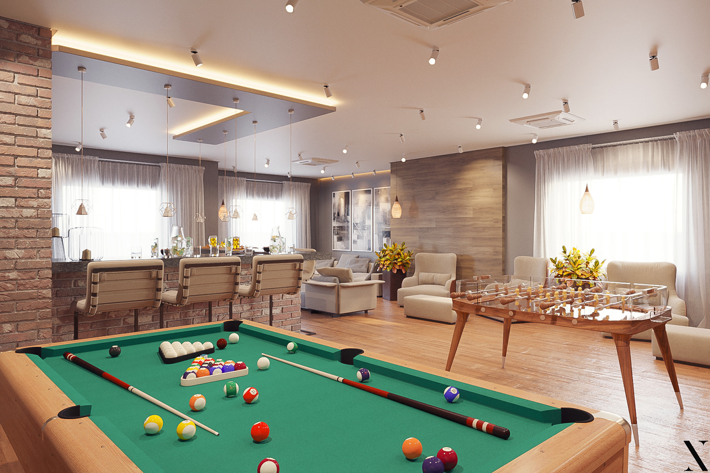 极简游戏室丨俄罗斯设计师-3