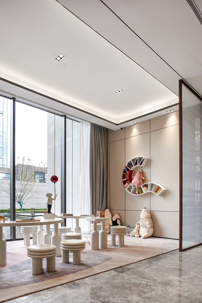 绍兴港龙·铂樾府售楼处 | 现代与古典的完美融合-22