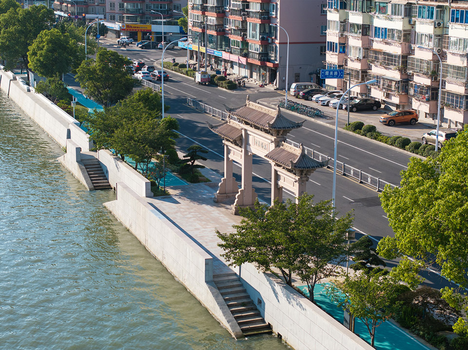 大运河无锡北塘大街段岸线丨中国无锡丨上海大观+泽柏景观-32