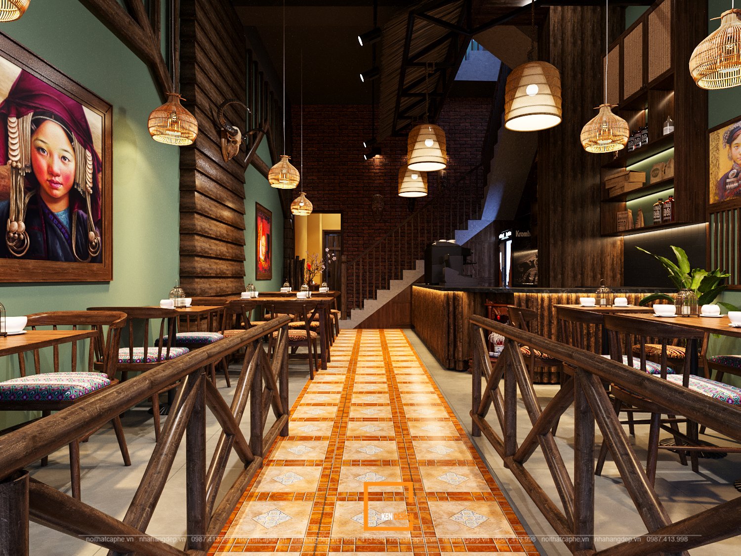 Quán Café A Bảo（A Bảo咖啡馆）丨KenDesign-10