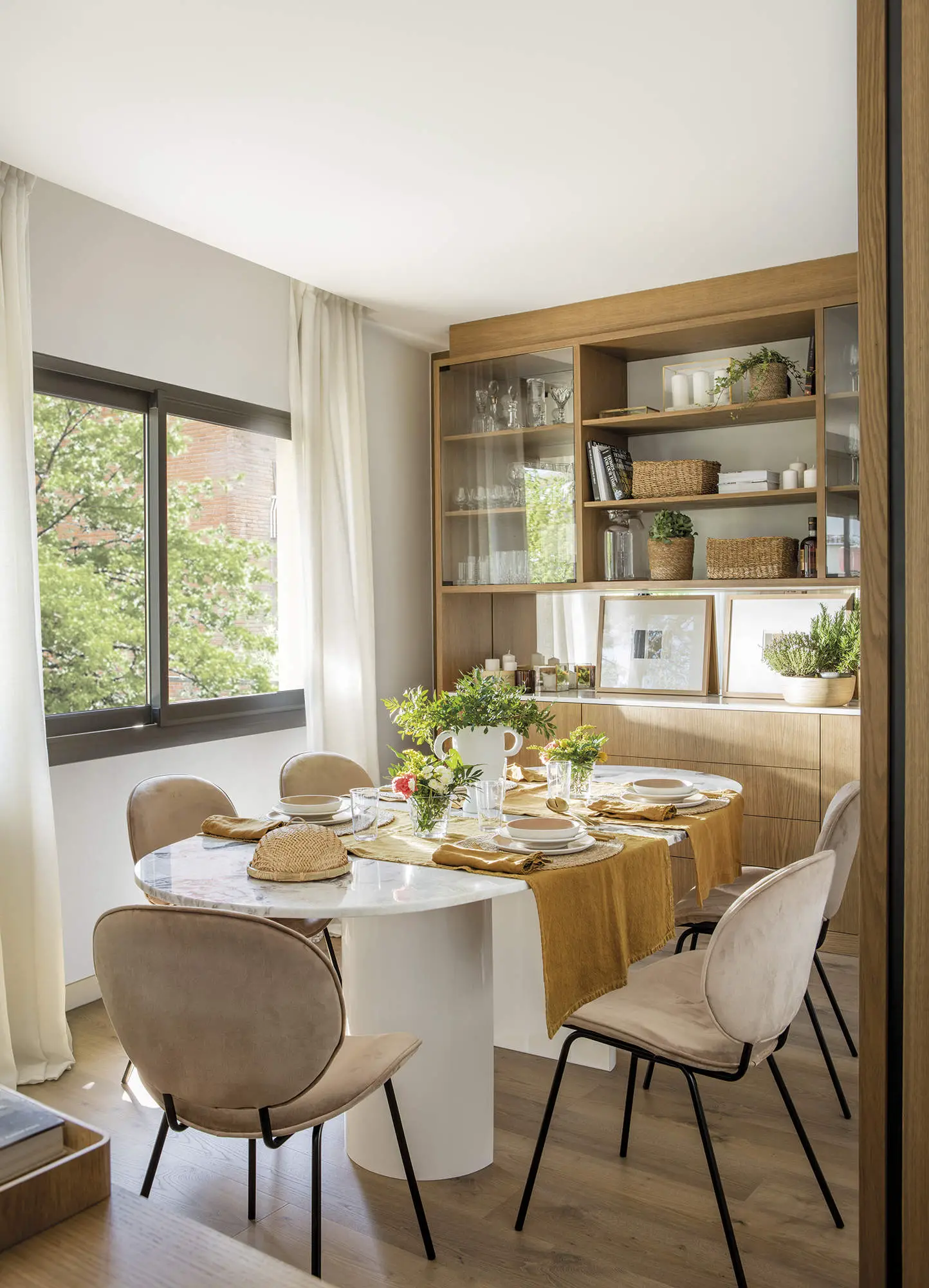 巴塞罗那 60m2 小户型翻新,设计师打造惊艳错层空间-3