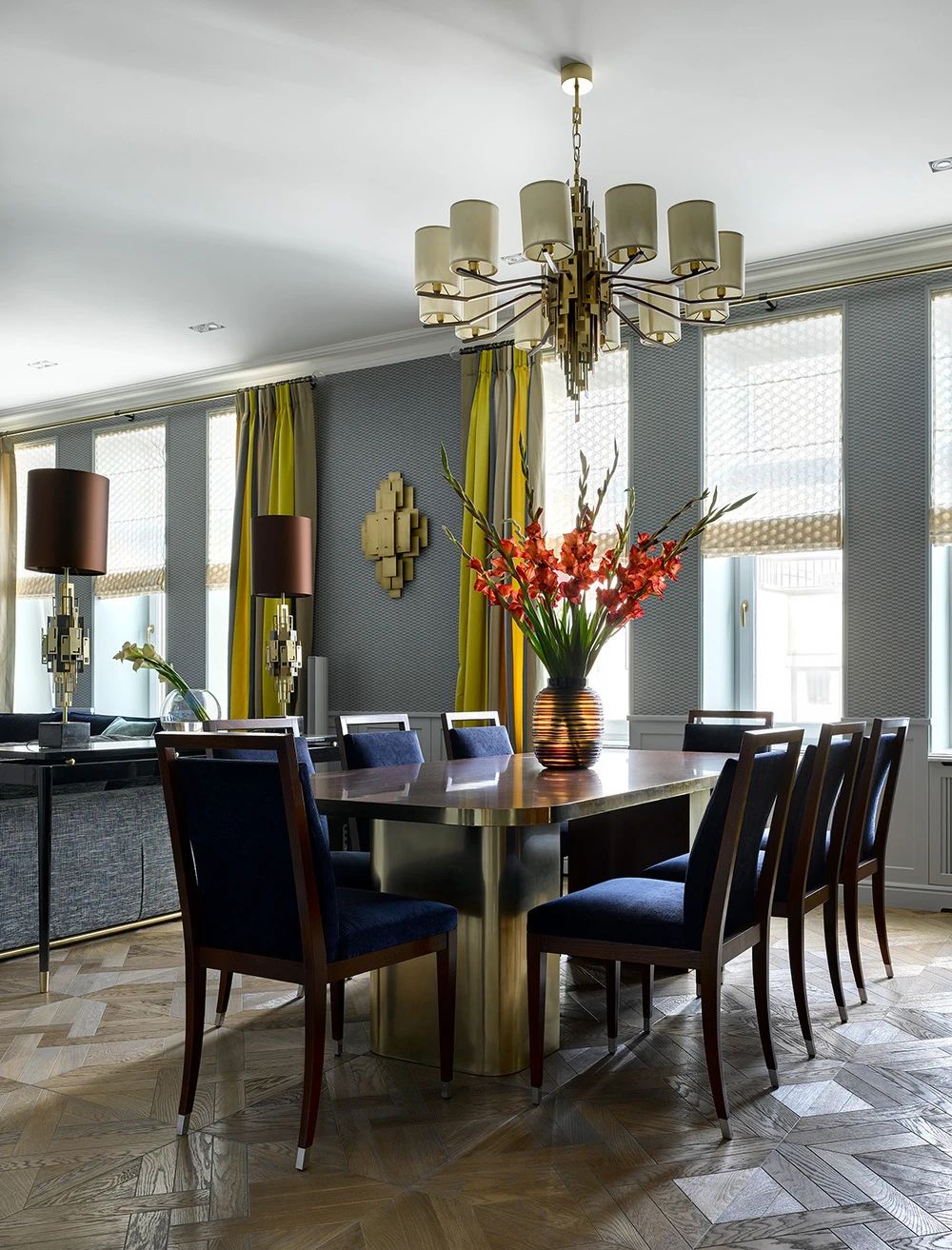 莫斯科370㎡双层公寓设计丨俄罗斯莫斯科丨Decorator N（Natella Mankaeva创立）-46