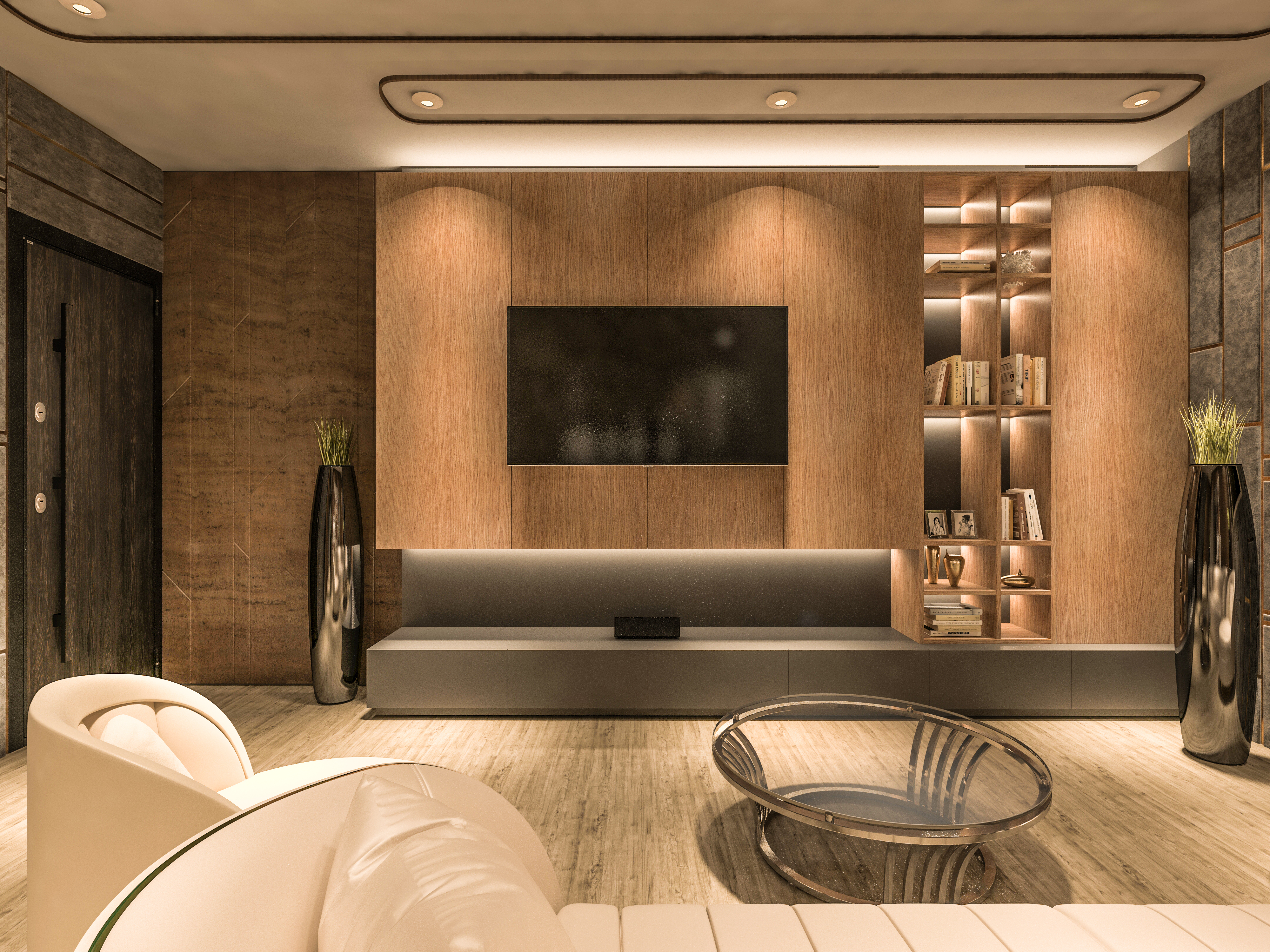 Modern Reception & Kitchen-13