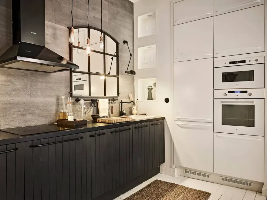 温柔粉色系,致敬 Art Deco 的 55 平米公寓-14