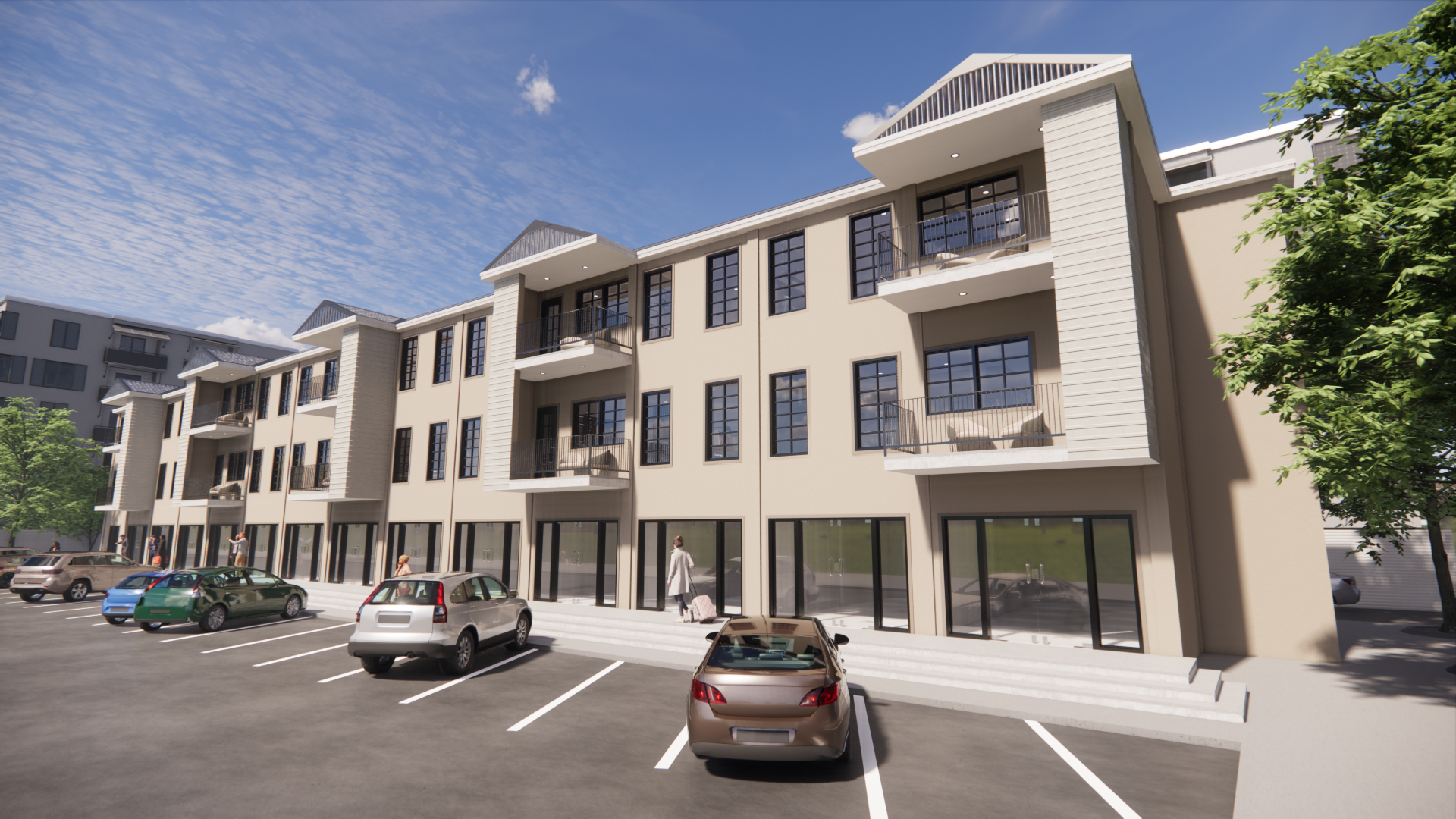 Residential/Commercial Building - 3D Modeling Project-3