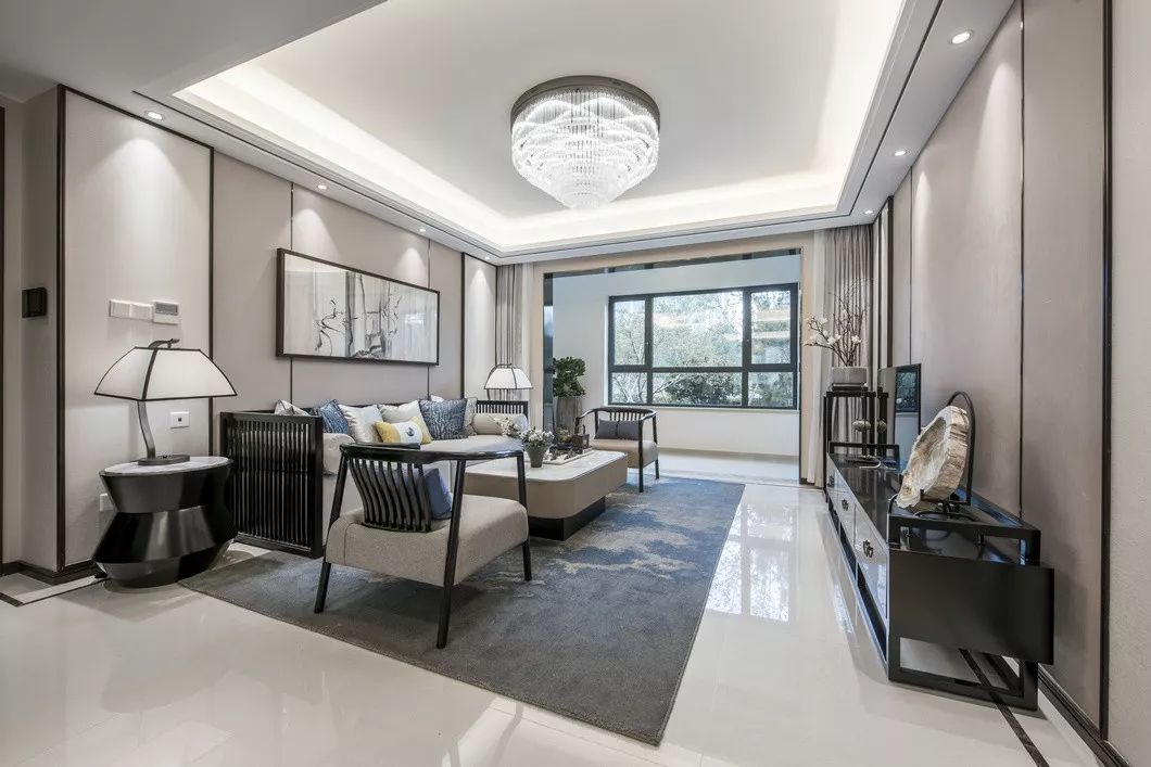 大地色与中式蓝的完美融合，打造优雅简约的人居空间-86