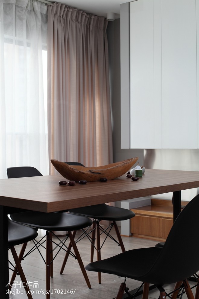 20万元四居及以上100平米装修案例·效果图  极简无双-23