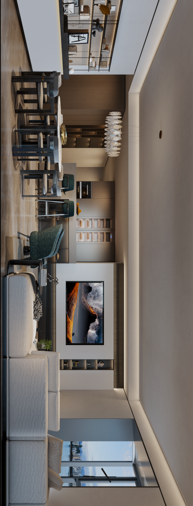 思丽新作|长江中心里的江景大平层-19