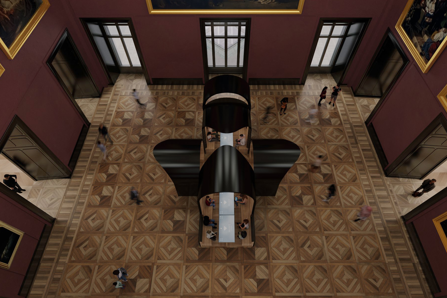 卢浮宫展馆丨法国巴黎丨Studio Malka Architecture-2