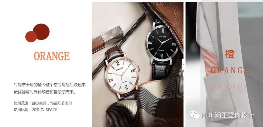 金为·铂鹭风华 A4 户型 | 85㎡现代橙色家居,尽显温暖与优雅-7