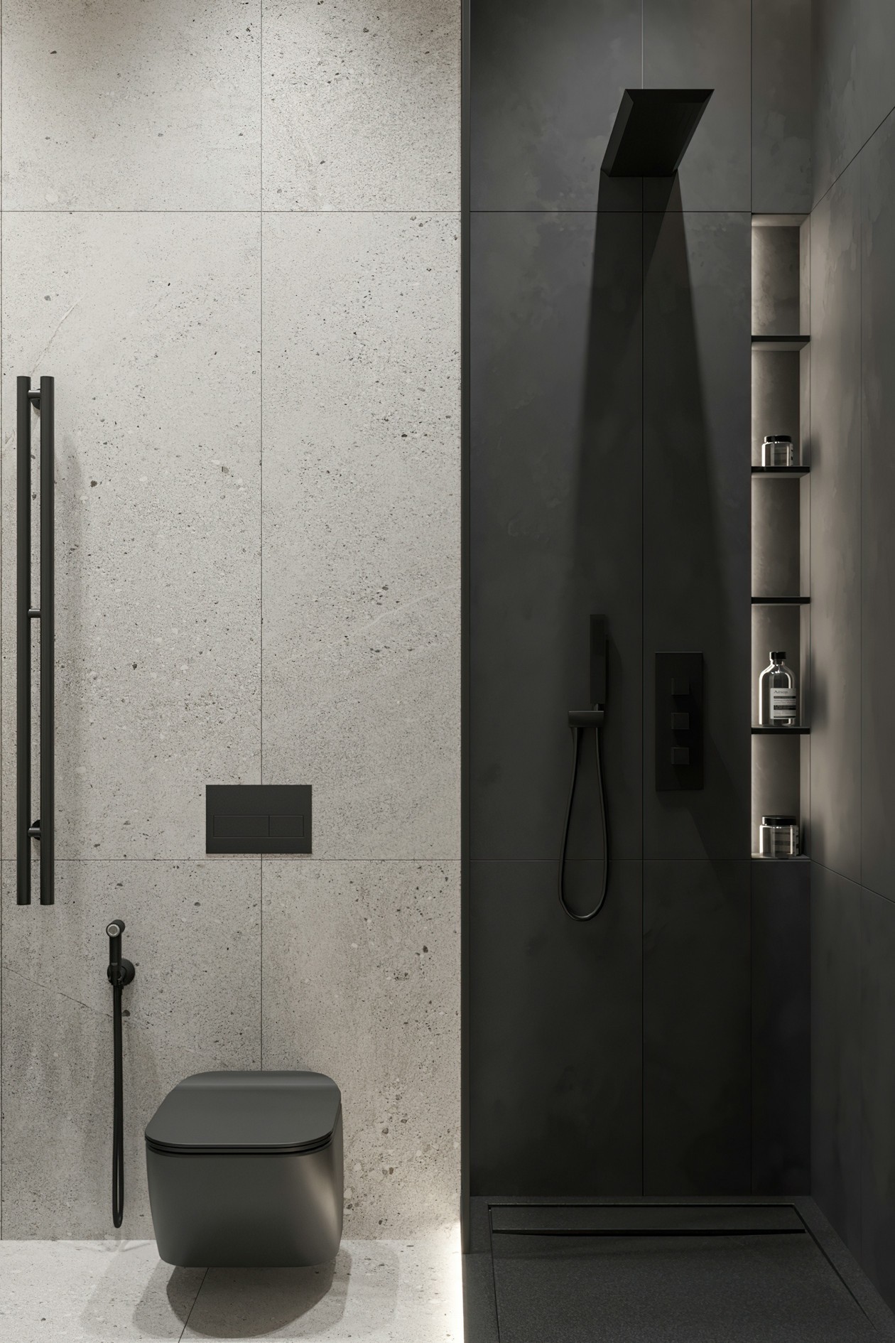 高级灰色系公寓设计-18