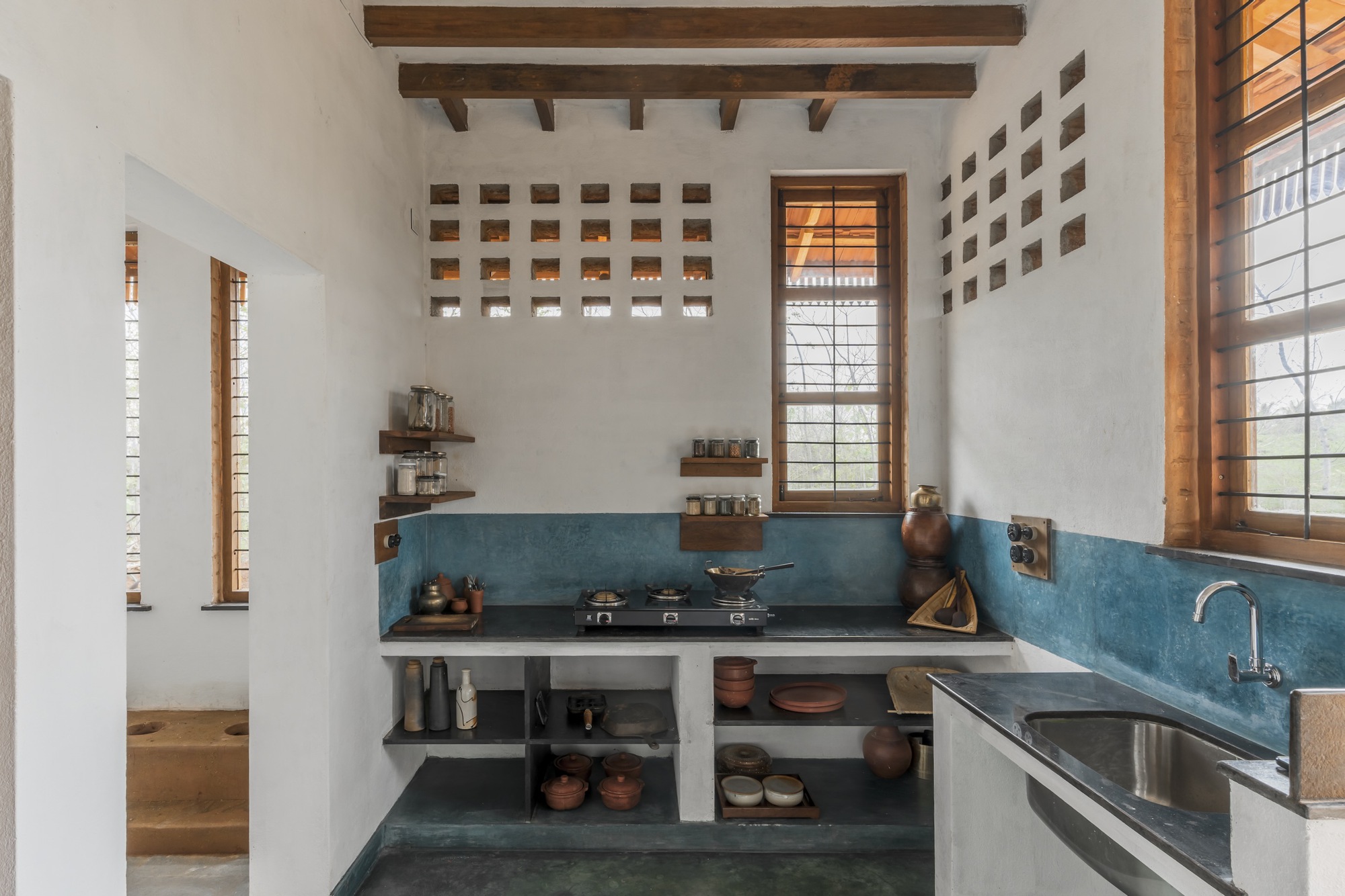 布里克庄园丨印度哥印拜陀丨Bhutha Earthen Architecture Studio-27