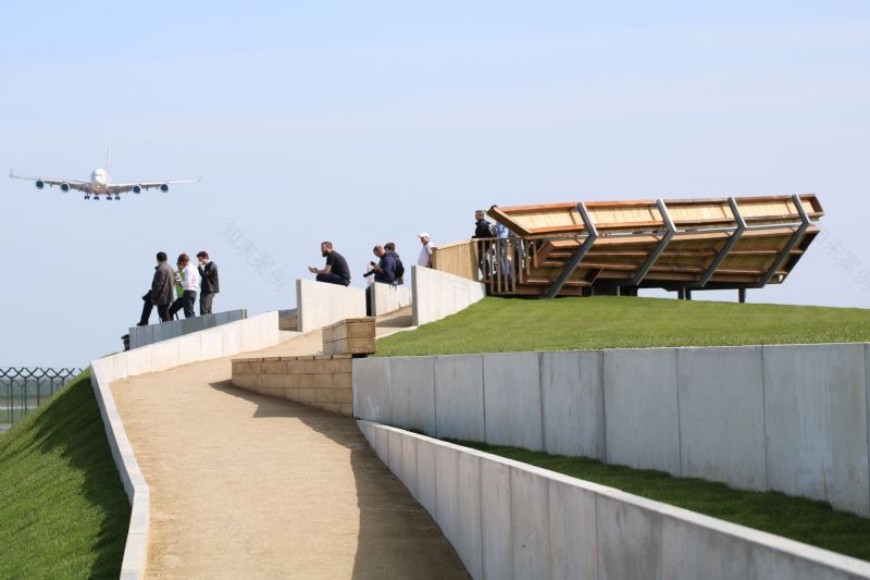 布鲁塞尔机场观景平台丨比利时丨Architecten Delobelle-6