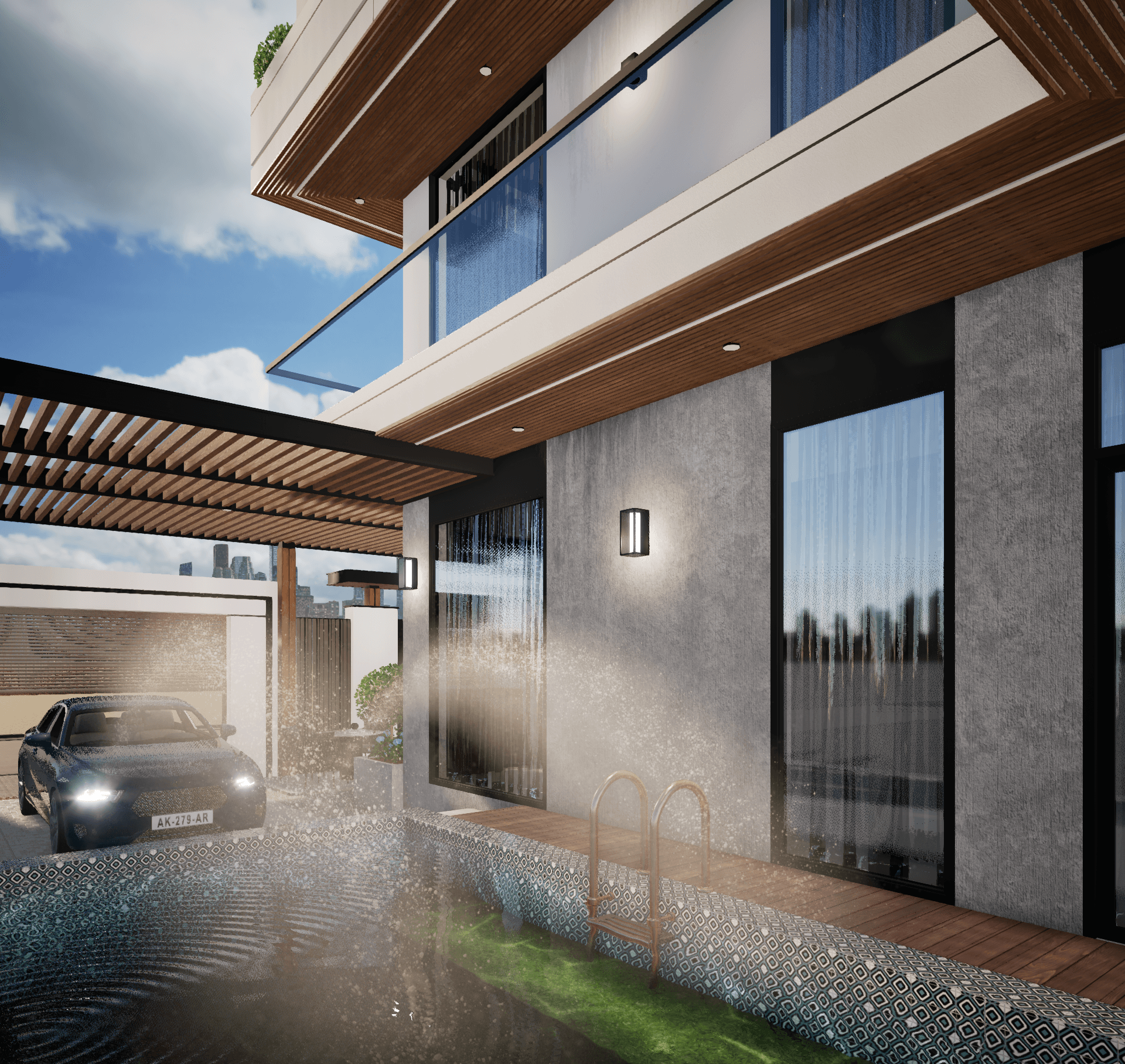 03:- Exterior villa visualization-5